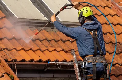Démoussage et hydrofuge de toiture à Masléon
